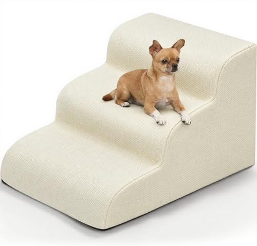 Gimars Dreistufige Schaumstoffleiter Beige PT01C Gimars Dreistufige Schaumstoffleiter Beige PT01C von Gimars