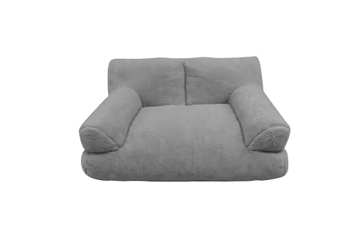 Gimars Große Katzen-Couch – 10 % mehr Füllung, Orthopädisches, Flauschiges, Waschbares Katzenbett mit Rand, abnehmbarem Bezug & Rutschfester Unterseite Gimars Große Katzen-Couch – 10 % mehr Füllung, Orthopädisches, Flauschiges, Waschbares Katzenbett mit Rand, abnehmbarem Bezug & Rutschfester Unterseite von Gimars