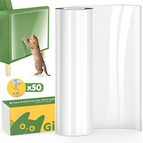 Gimars Kratzmatte für Katzen, transparent, 20 x 500 cm Gimars Kratzmatte für Katzen, transparent, 20 x 500 cm von Gimars