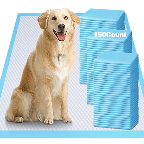 Gimars XXL verdickte 6-lagige, extrem saugfähige Hunde-PIPI-Pads, extra große, auslaufsichere, geruchshemmende Welpen-Trainingspads, schnell trocknende PIPI-Pads für Hunde, Katzen, Haustiere von Gimars