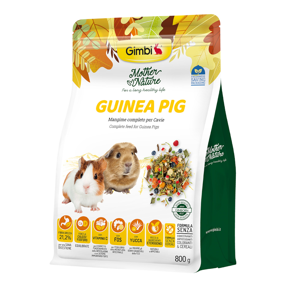 Gimbi Mother Nature Guinea Pig - 800 g von Gimbi