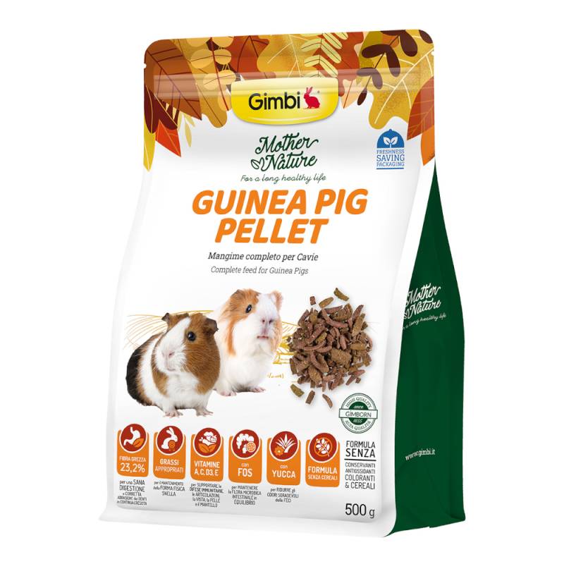 Gimbi Mother Nature Guinea Pig Pellet - 500 g von Gimbi