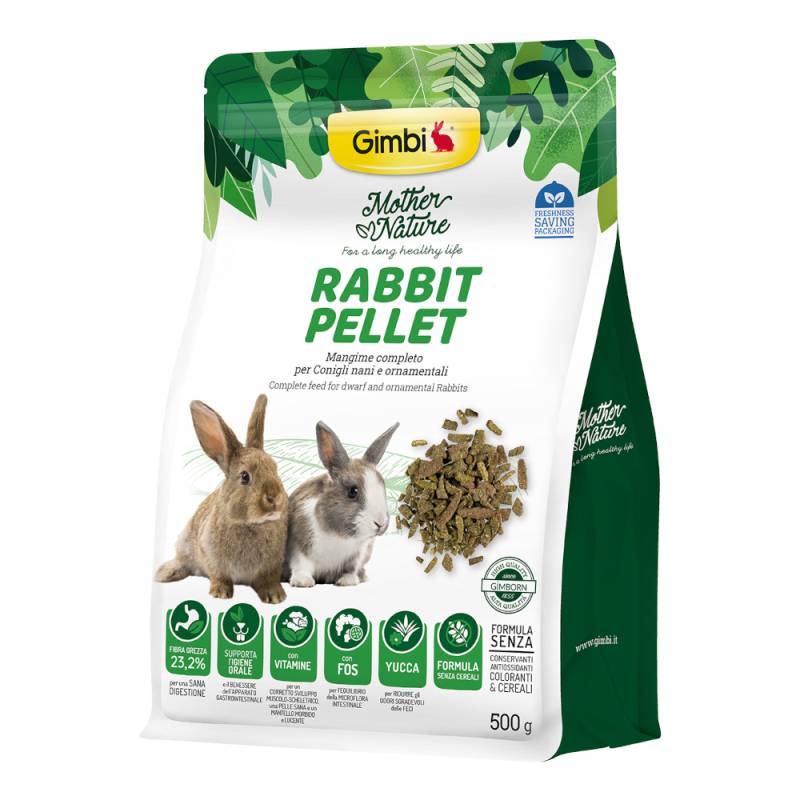 Gimbi Mother Nature Rabbit Pellet - 500 g von Gimbi