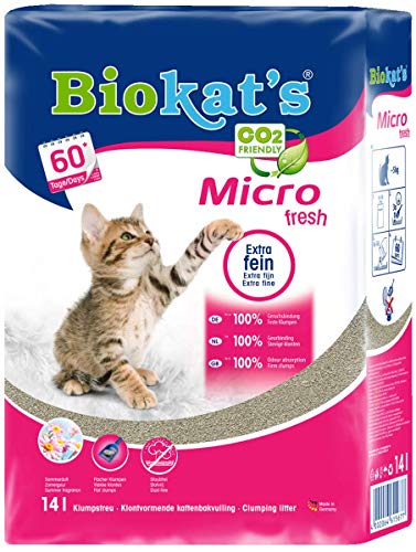 Gimborn 615677 Katzen Streu Biokat Micro Fresh PE 14 L von Gimborn