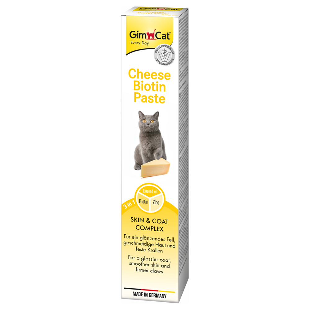 GimCat Cheese Biotin Paste - 50 g von Gimcat