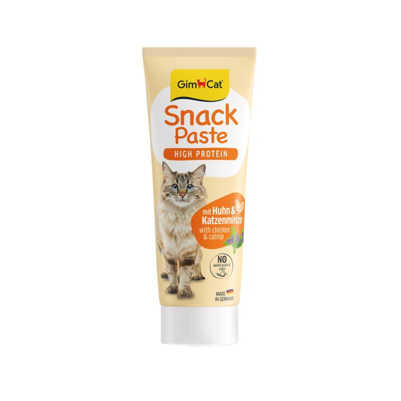 GimCat High Protein Snackpaste 75 g - Huhn & Katzenminze von Gimcat