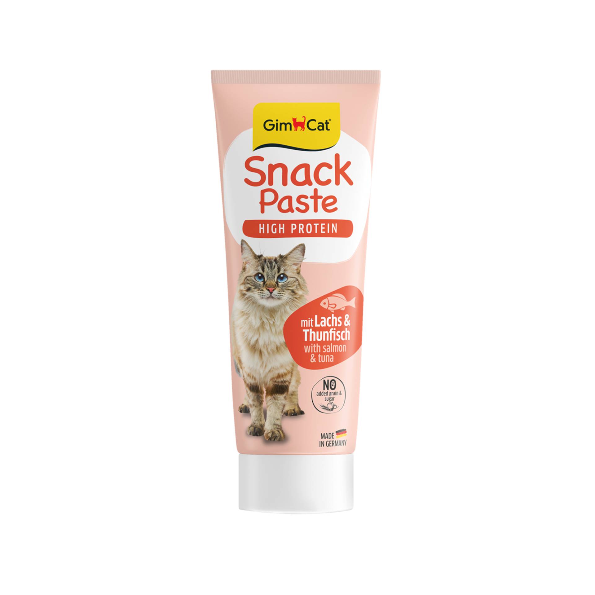 GimCat High Protein Snackpaste 75 g - Lachs & Thunfisch von Gimcat