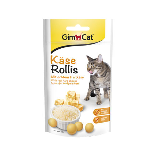 GimCat Käse-Rollies - Naturell - 140 g von Gimcat