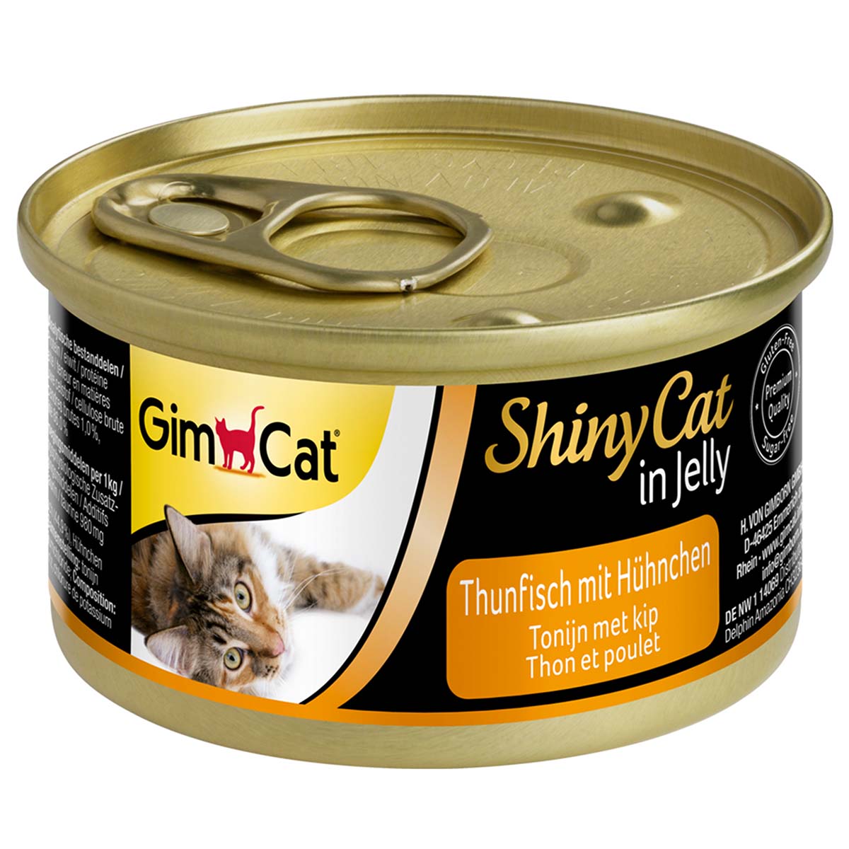 GimCat Katzenfutter ShinyCat Thunfisch mit Hühnchen in Jelly 24x70g GimCat Katzenfutter ShinyCat Thunfisch mit Hühnchen in Jelly 24x70g von Gimcat