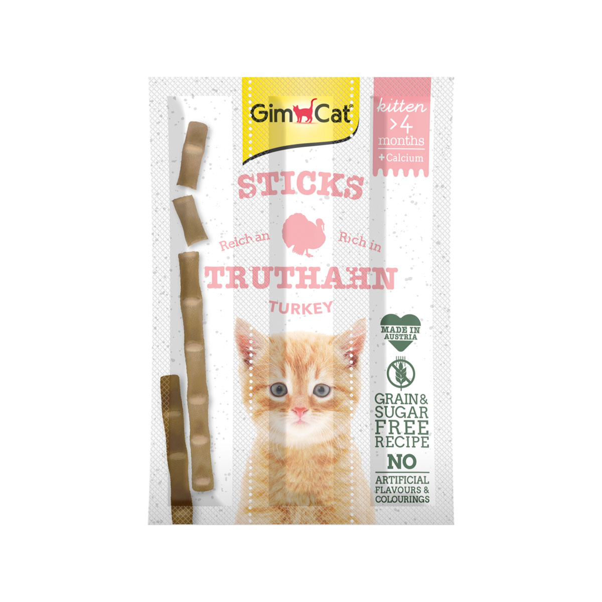 GimCat Kitten Sticks Truthahn 3G 12g GimCat Kitten Sticks Truthahn 3G 12g von Gimcat