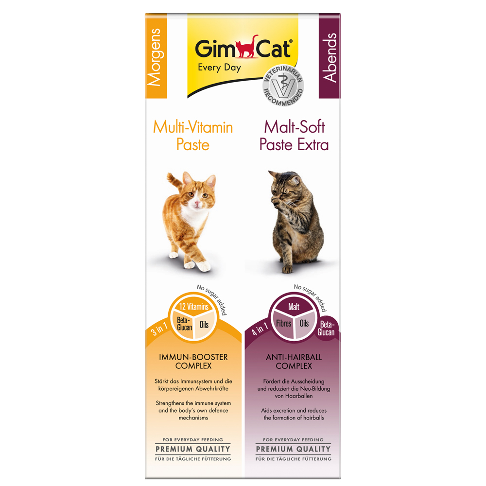 GimCat Kombi-Pack Multi + Malt - 2 x 50 g von Gimcat