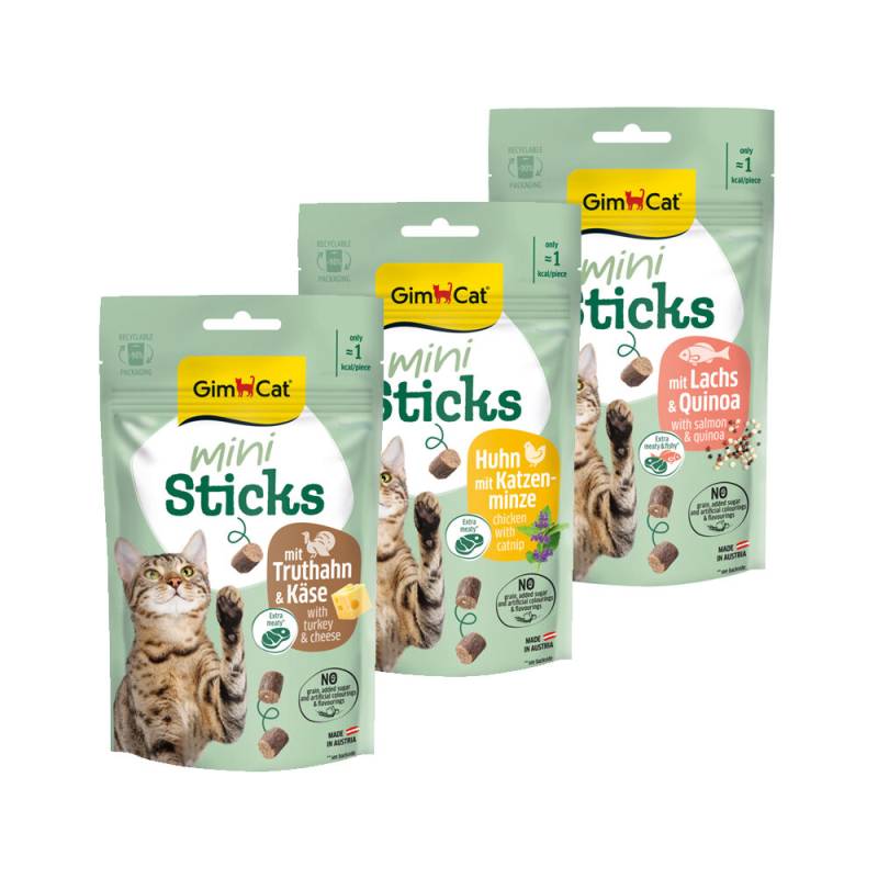 GimCat Mini Sticks - Lachs & Quinoa - 50g von Gimcat