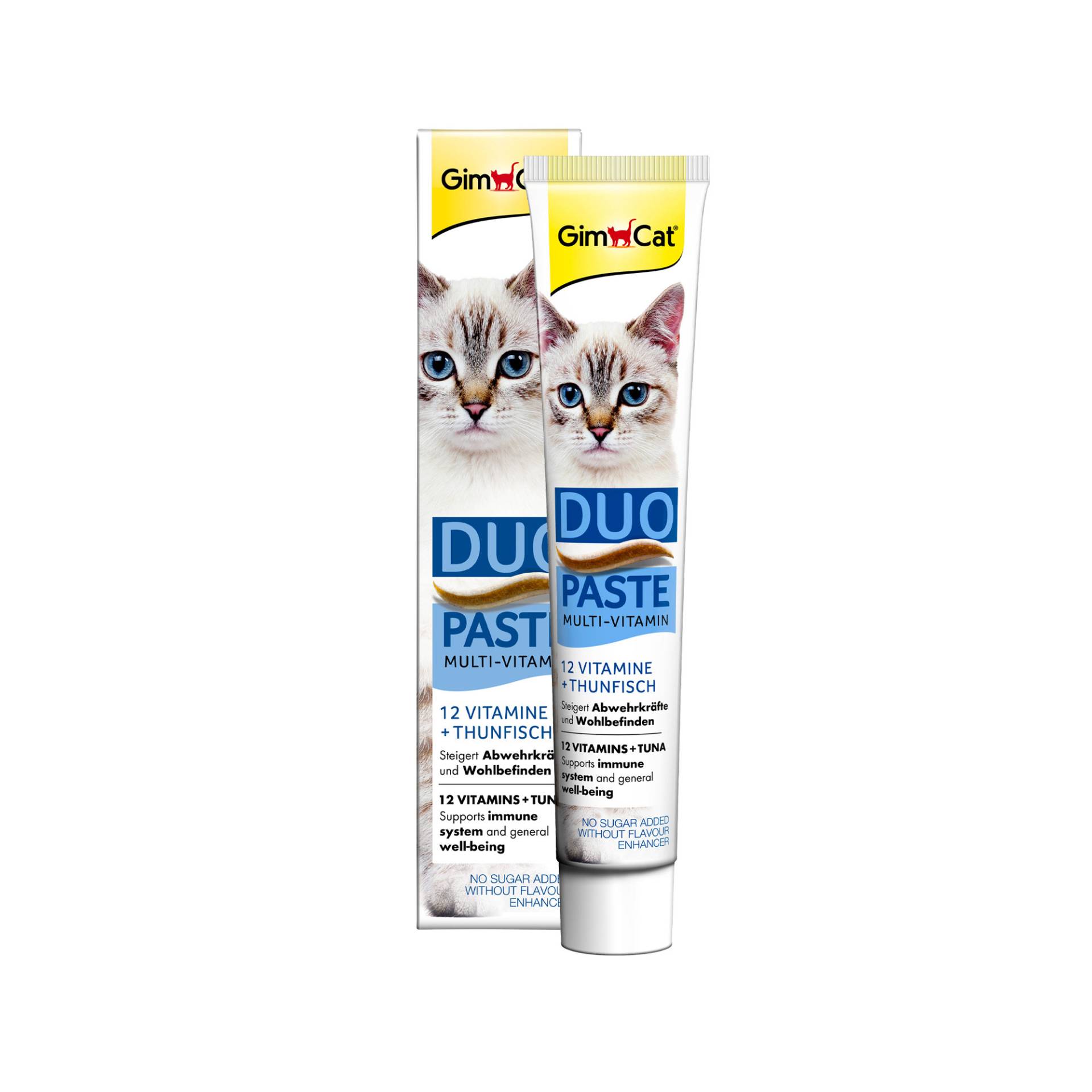 GimCat Multi-Vitamin Duo Paste - Cheese & 12 Vitamins - 50 g von Gimcat