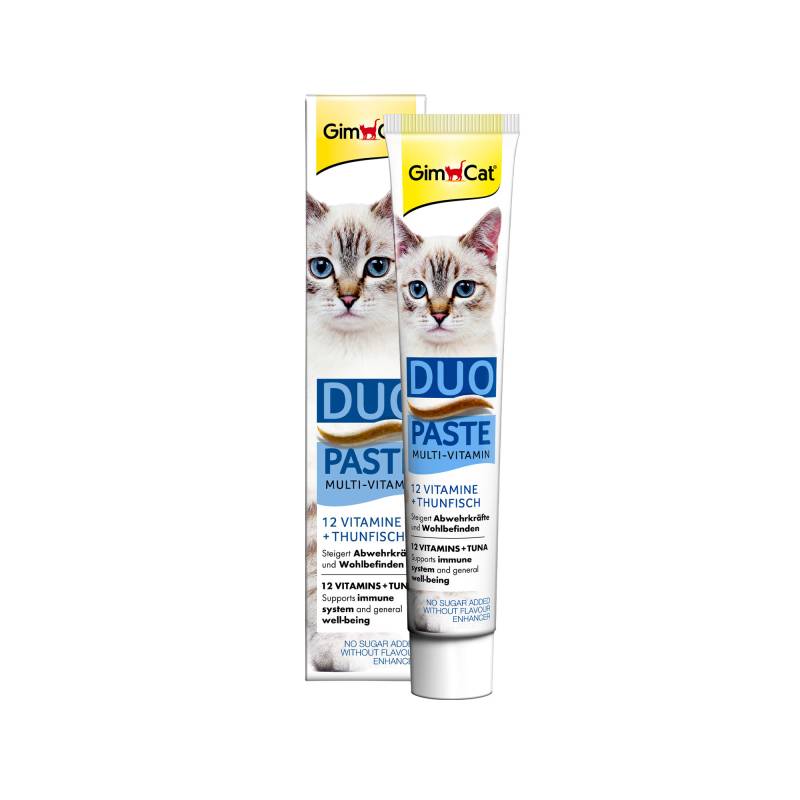 GimCat Multi-Vitamin Duo Paste - Cheese & 12 Vitamins - 50 g von Gimcat