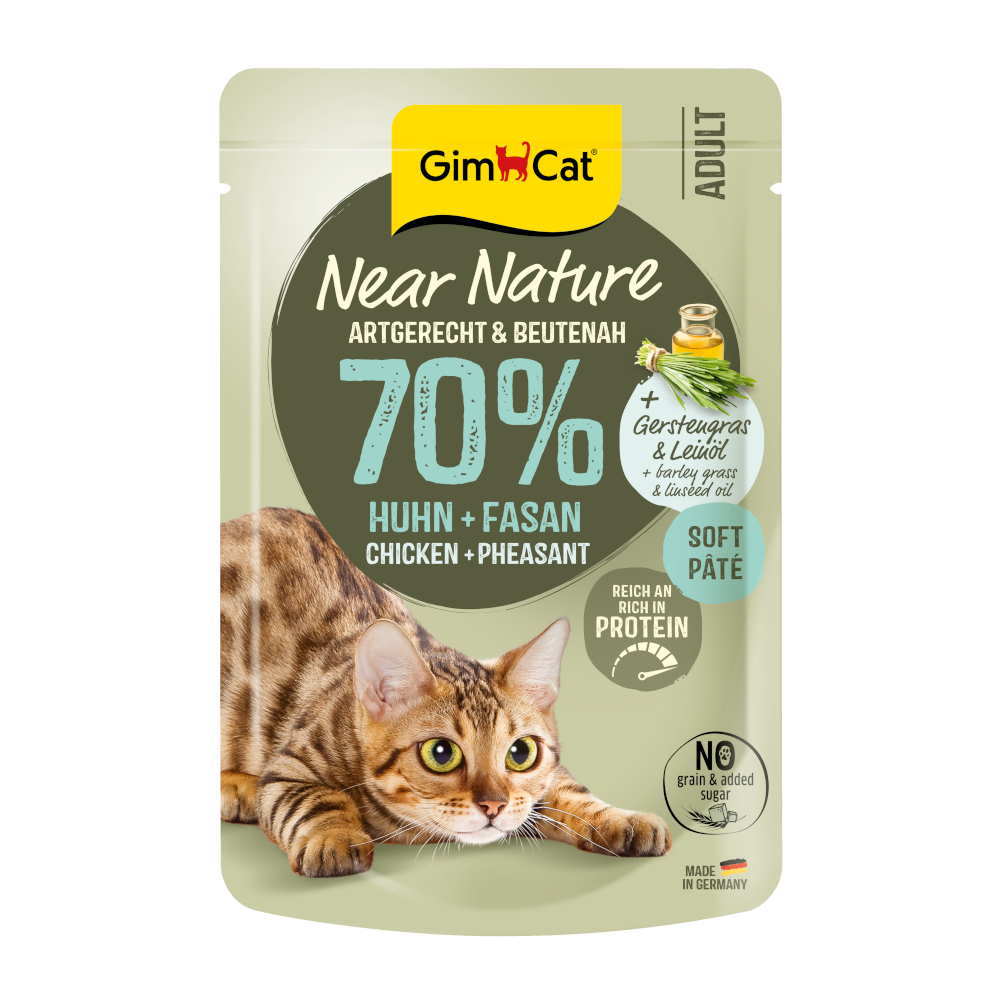 GimCat Near Nature 16 x 85 g - Huhn & Fasan GimCat Near Nature 16 x 85 g - Huhn & Fasan von Gimcat