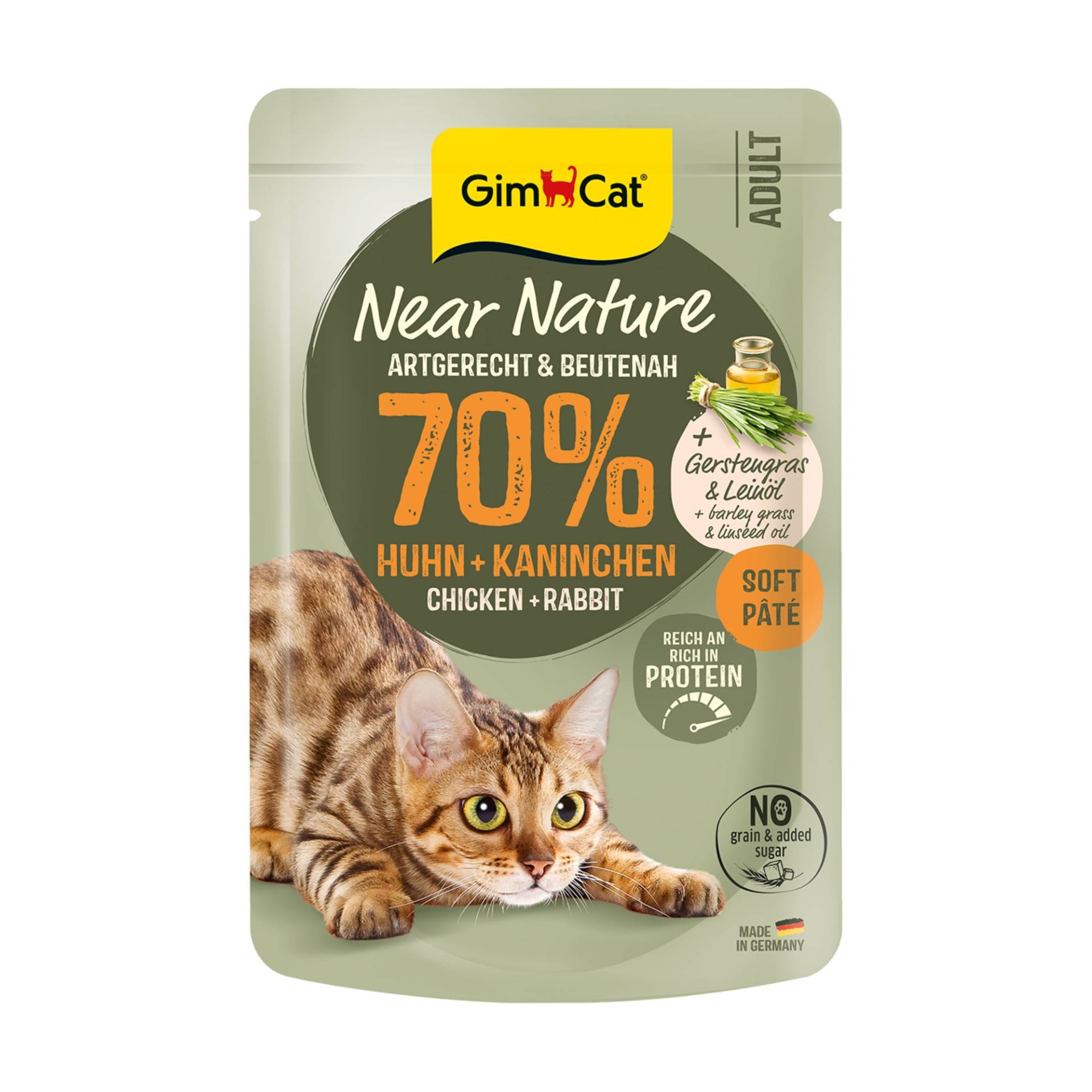 GimCat Near Nature 16 x 85 g - Huhn & Kaninchen GimCat Near Nature 16 x 85 g - Huhn & Kaninchen von Gimcat