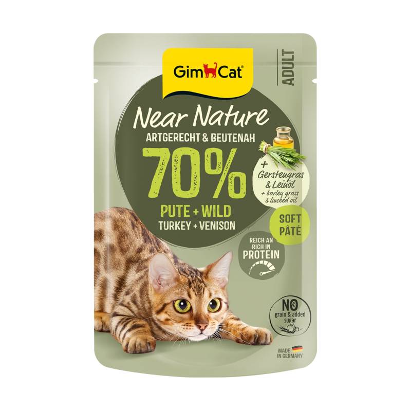 GimCat Near Nature 16 x 85 g - Pute & Wild GimCat Near Nature 16 x 85 g - Pute & Wild von Gimcat
