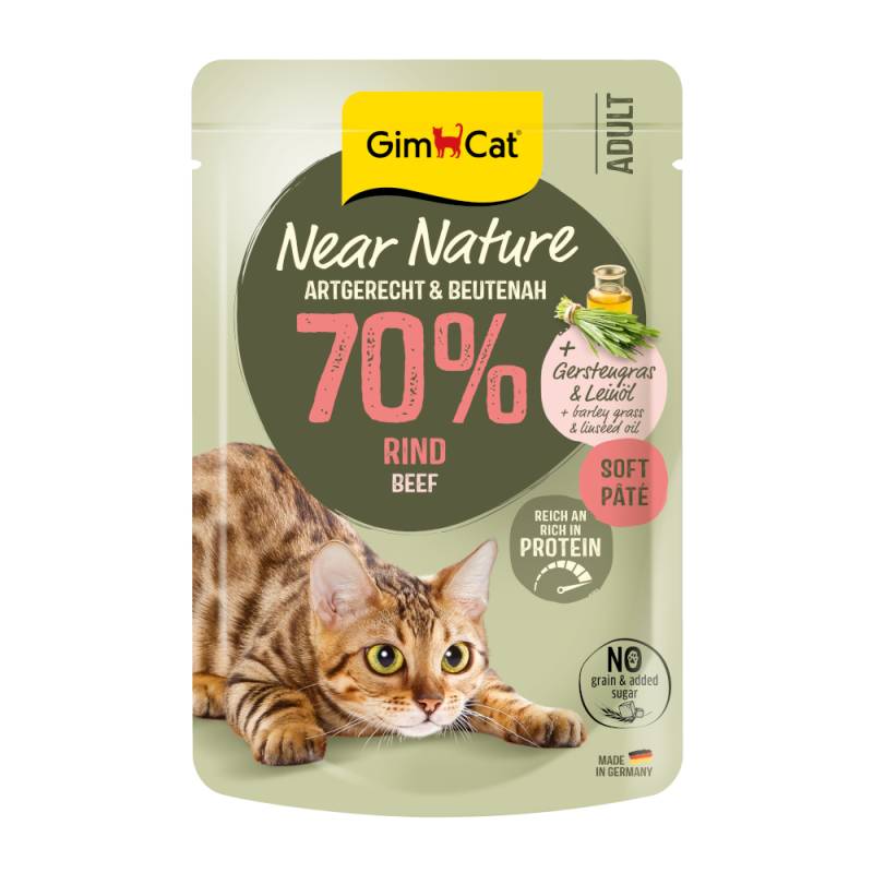 GimCat Near Nature 16 x 85 g - Rind von Gimcat