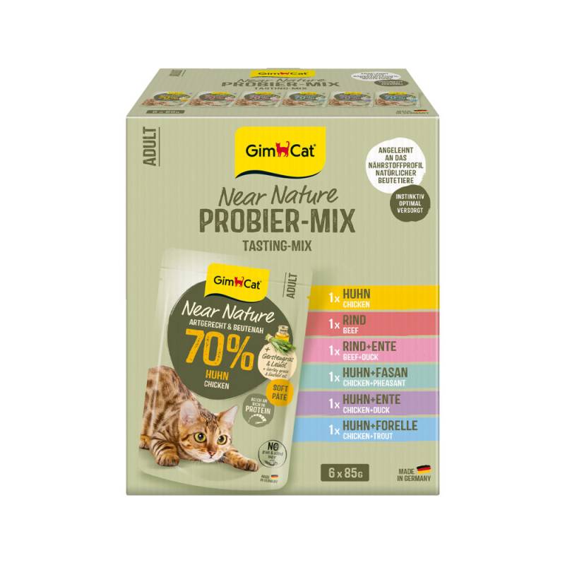GimCat Near Nature Mix - 12 x 85 g von Gimcat
