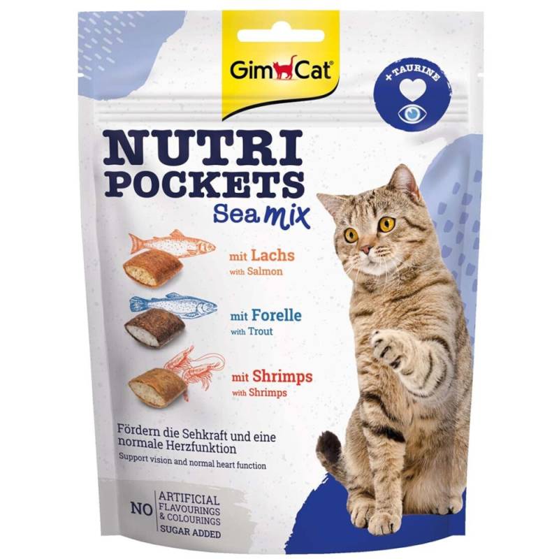 GimCat Nutri Pockets - Sea-Mix (150 g) von Gimcat