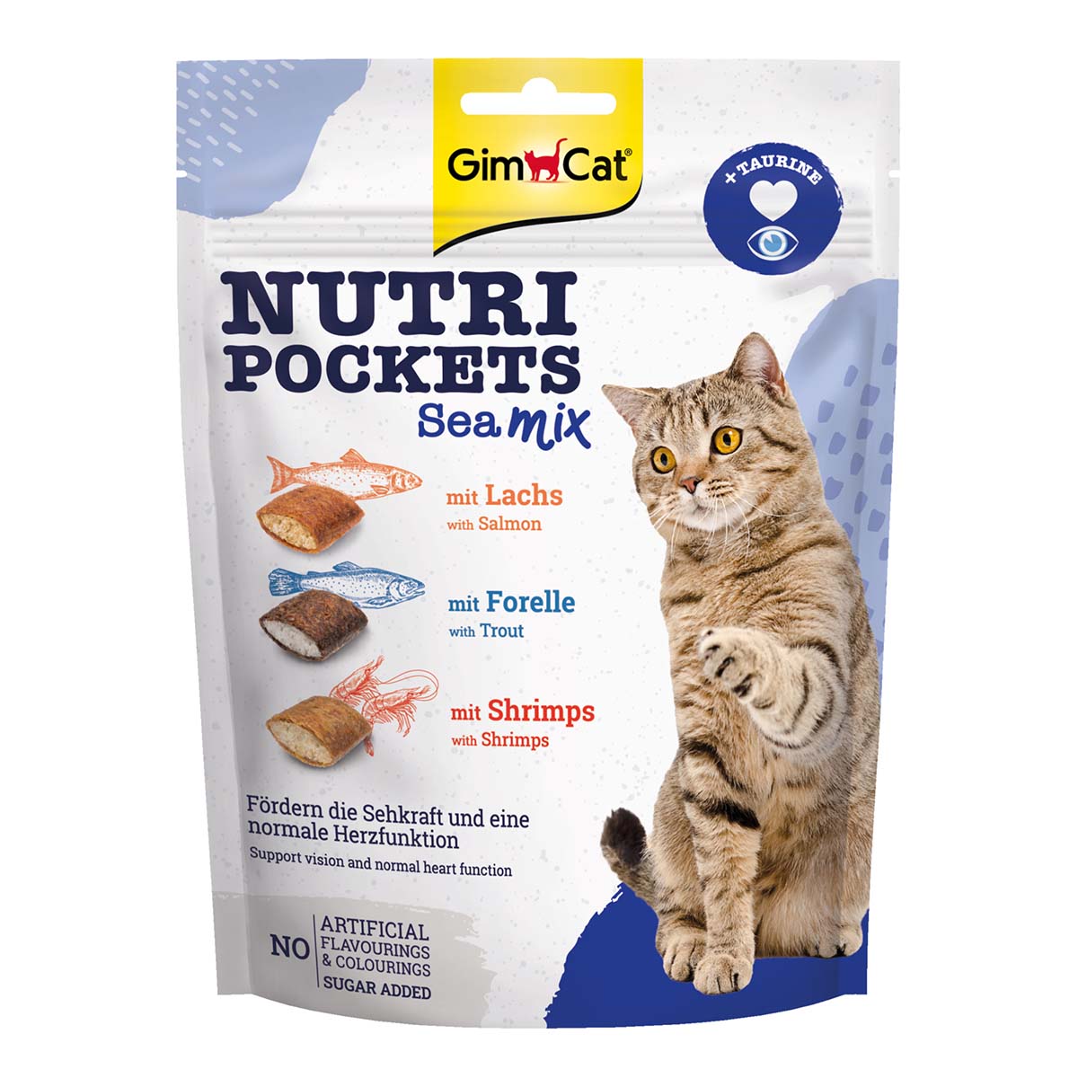 GimCat Nutri Pockets Sea-Mix 10x150g von Gimcat