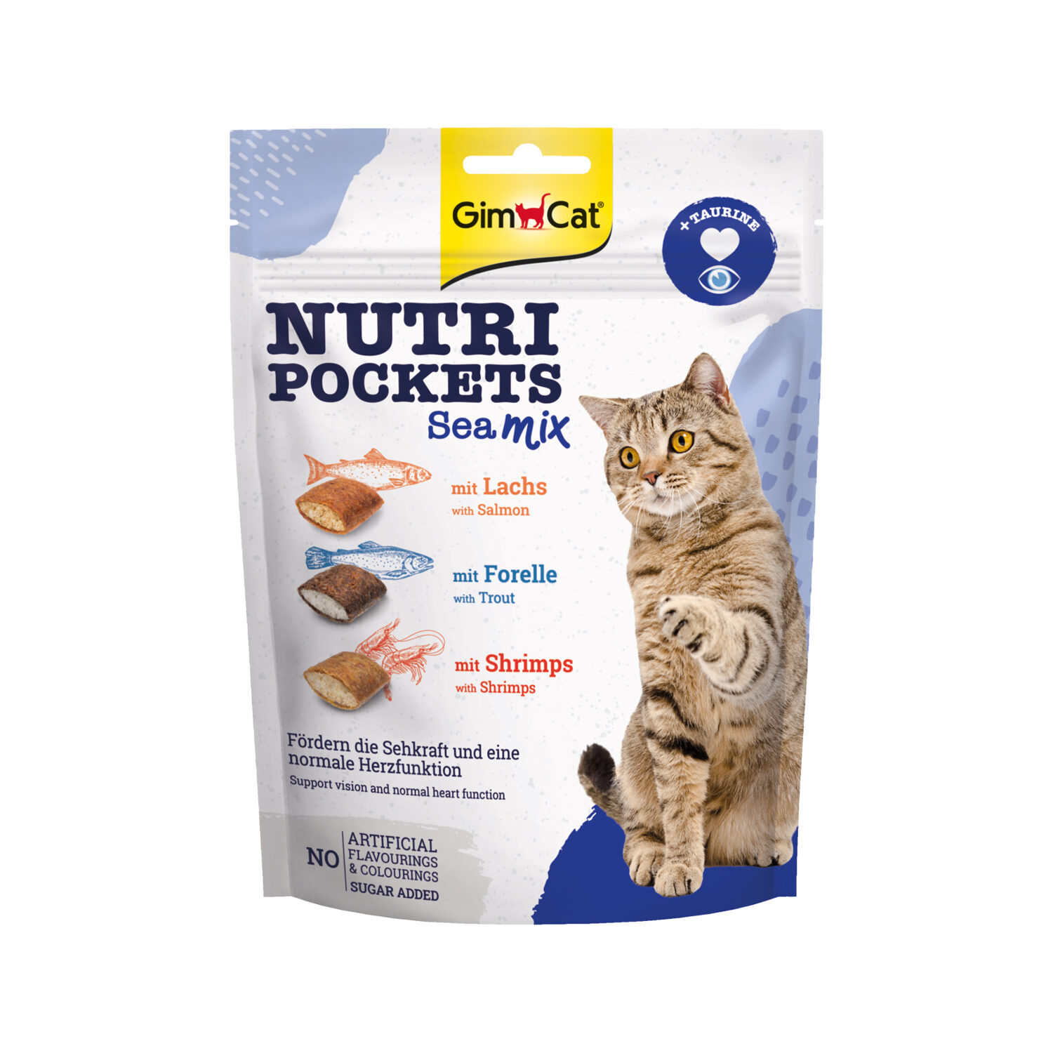 GimCat Nutri Pockets - Sea Mix - 150 g GimCat Nutri Pockets - Sea Mix - 150 g von Gimcat