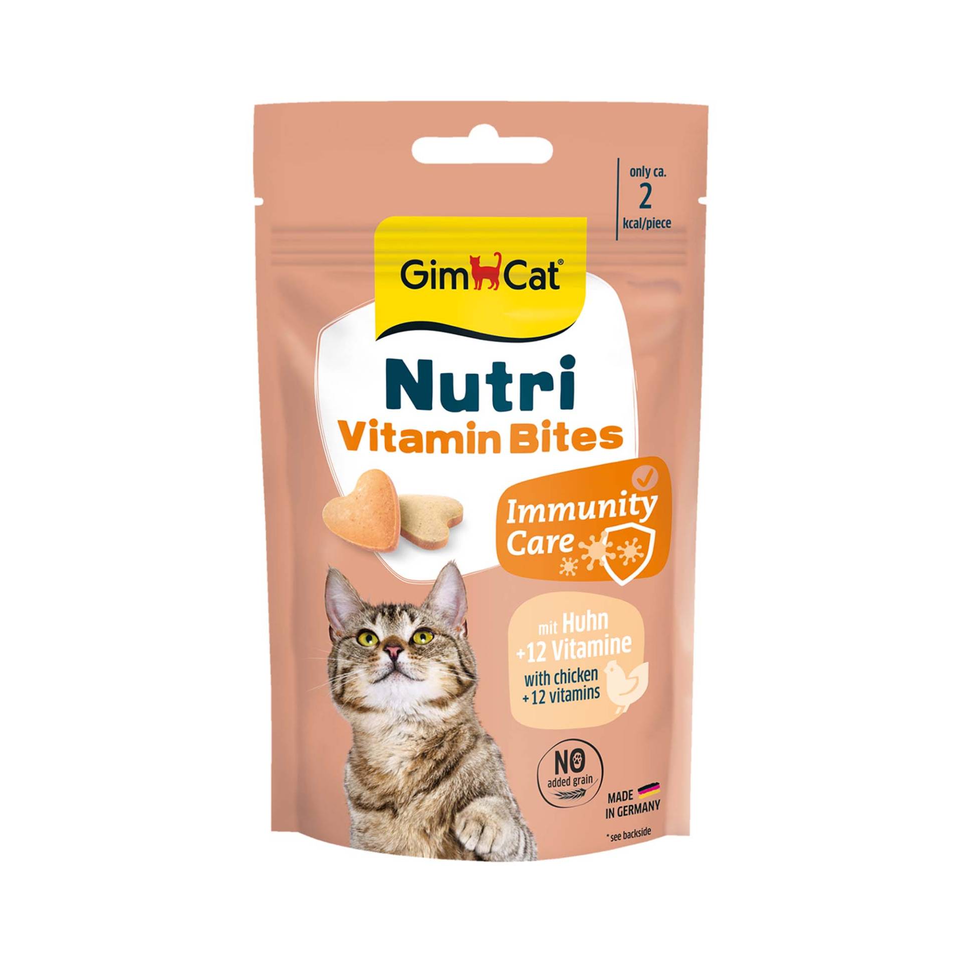 GimCat Nutri Vitamin Bites mit Huhn - Sparpaket: 3 x 40 g von Gimcat