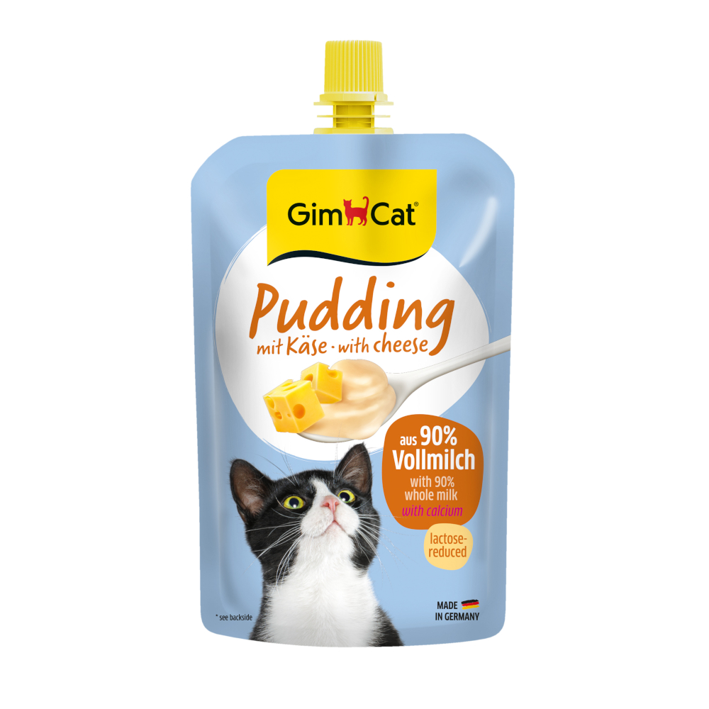 GimCat Pudding für Katzen - mit Käse (100 g) von Gimcat