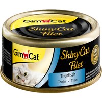 GimCat ShinyCat Filet 6 x 70 g - Thunfisch von Gimcat