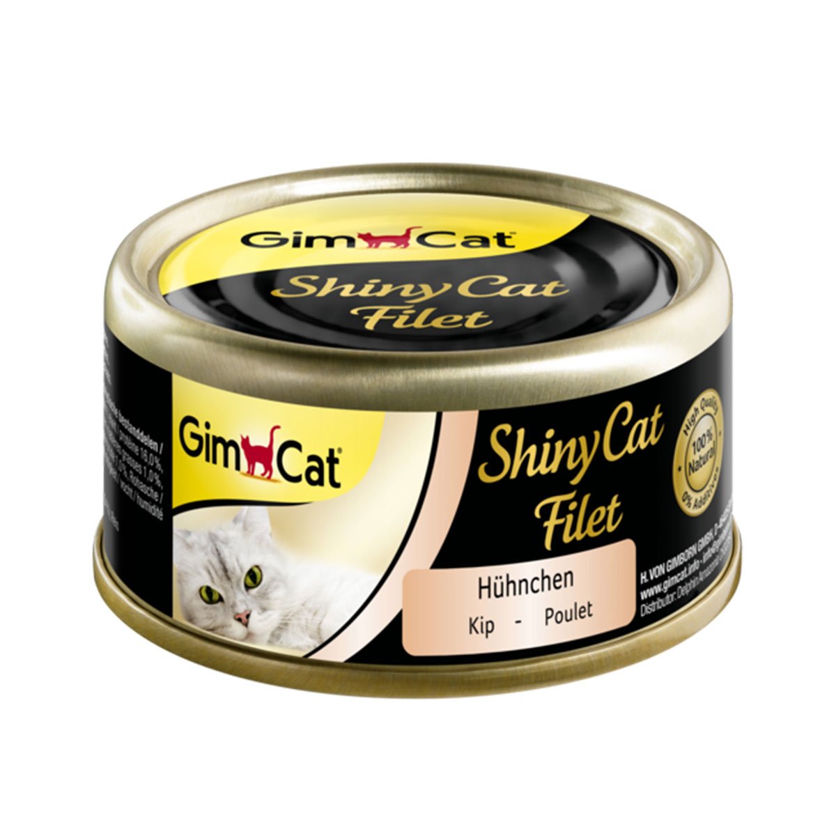 GimCat ShinyCat Filet Hühnchen 6x70g von Gimcat