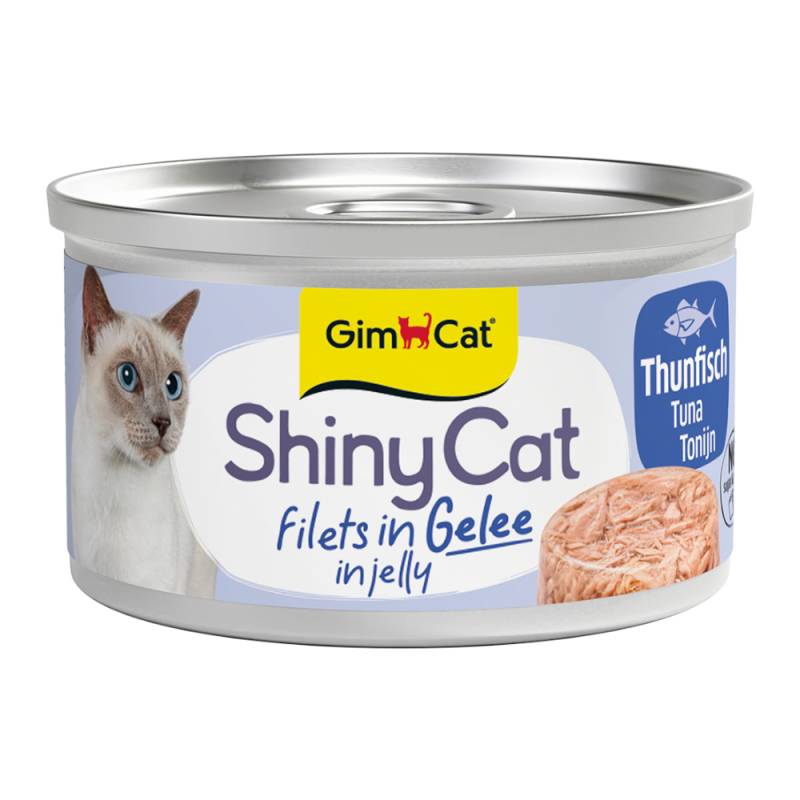 GimCat ShinyCat Filet in Jelly 6 x 70 g - Thunfisch GimCat ShinyCat Filet in Jelly 6 x 70 g - Thunfisch von Gimcat