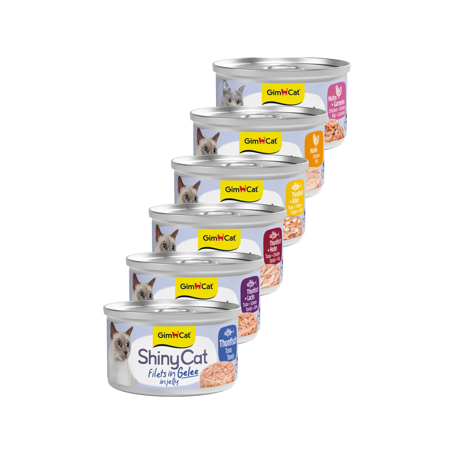 GimCat ShinyCat Filets in Jelly - Thunfisch mit Garnele GimCat ShinyCat Filets in Jelly - Thunfisch mit Garnele von Gimcat