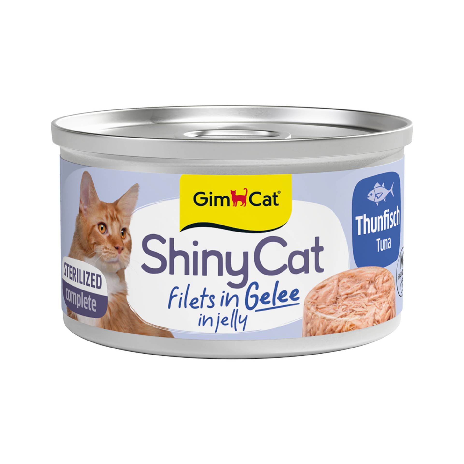 GimCat ShinyCat Sterilized Gelee 24 x 70 g - Thunfisch von Gimcat