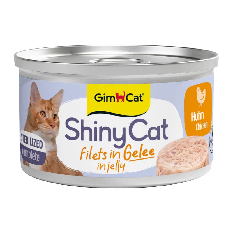 GimCat ShinyCat Sterilized in Jelly - Huhn - 24 x 70 g GimCat ShinyCat Sterilized in Jelly - Huhn - 24 x 70 g von Gimcat