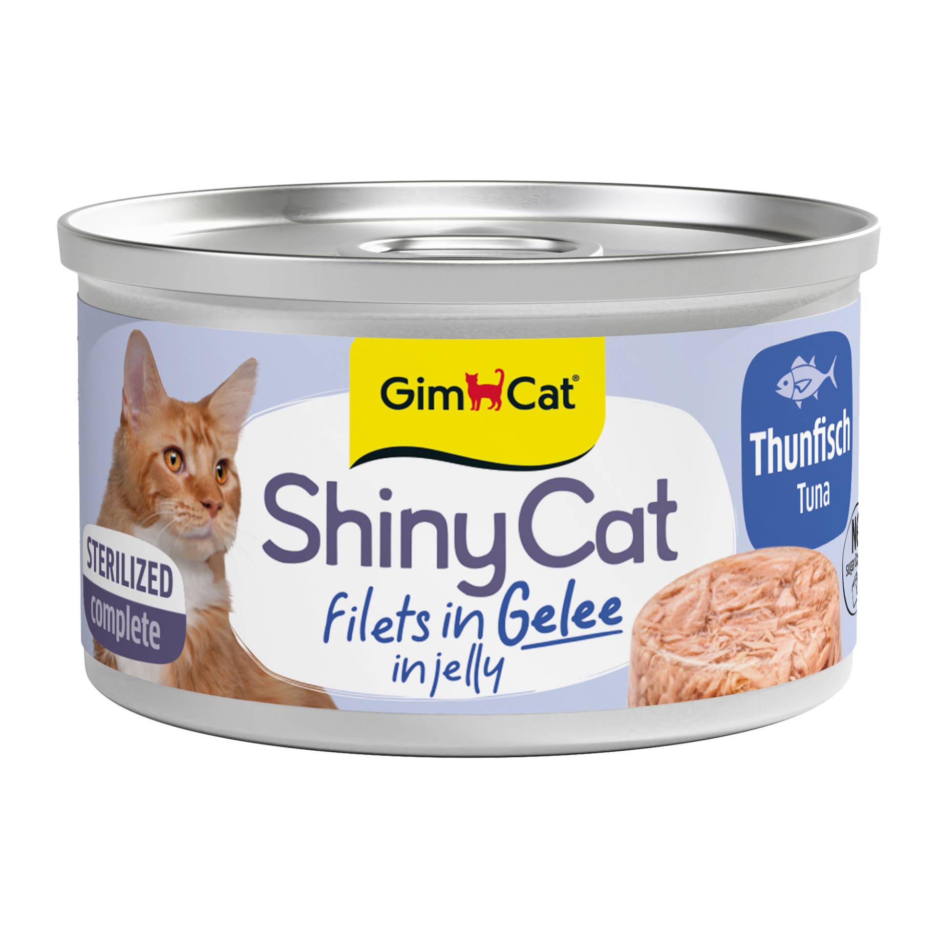 GimCat ShinyCat Sterilized in Jelly - Thunfisch - 24 x 70 g GimCat ShinyCat Sterilized in Jelly - Thunfisch - 24 x 70 g von Gimcat