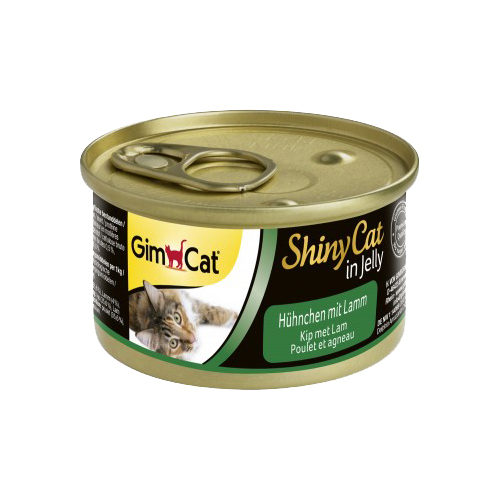 GimCat ShinyCat in Jelly - Dosen - Thunfisch & Lachs - 24 x 70 g von Gimcat