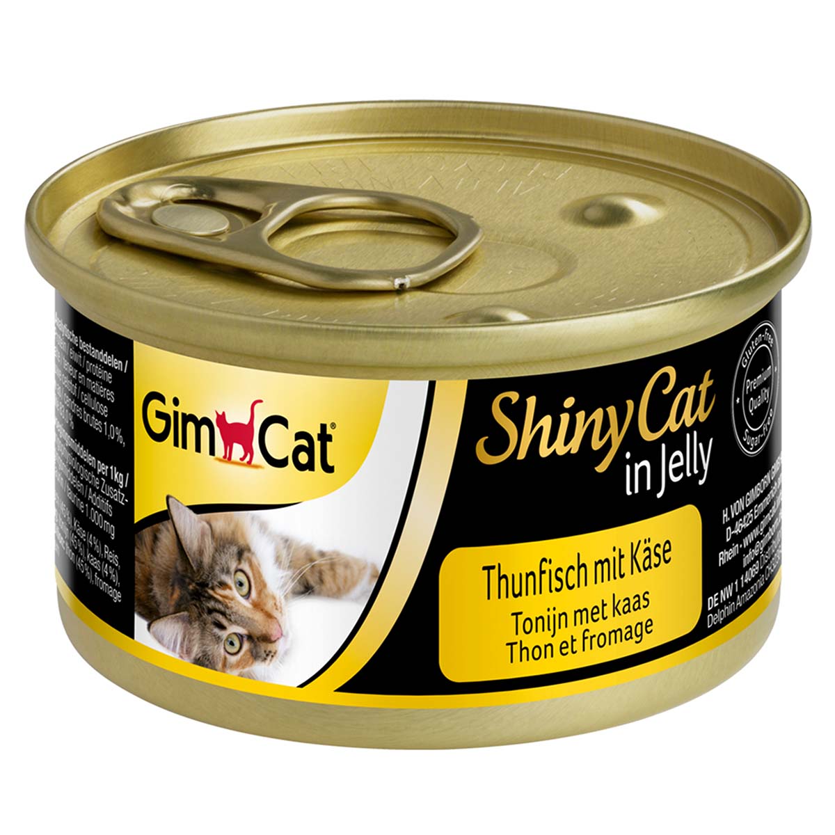 GimCat ShinyCat in Jelly Thunfisch mit Käse 24x70g GimCat ShinyCat in Jelly Thunfisch mit Käse 24x70g von Gimcat