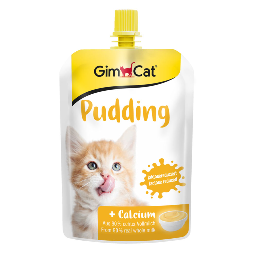 GimCat Snack Sparpaket - Pudding für Katzen (6 x 150 g) von Gimcat