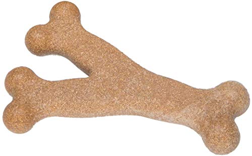 GimDog Bam-Bones Y mit Huhnaroma, 17,8 cm, Spielzeug für Hunde zum Kauen von Gimdog