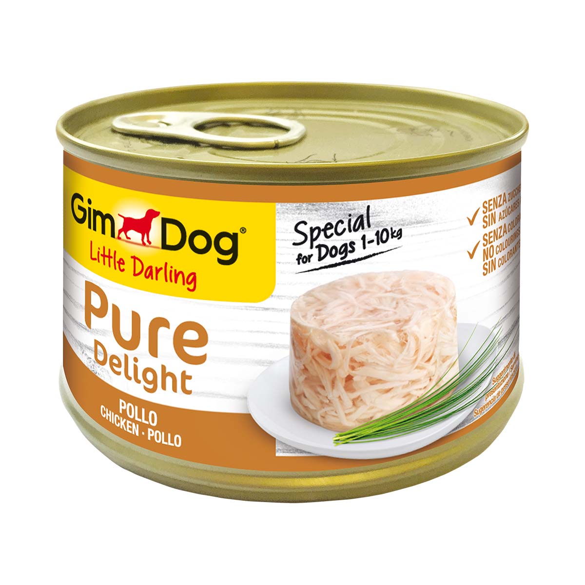 GimDog Little Darling Pure Delight Hühnchen 12x150g von Gimdog