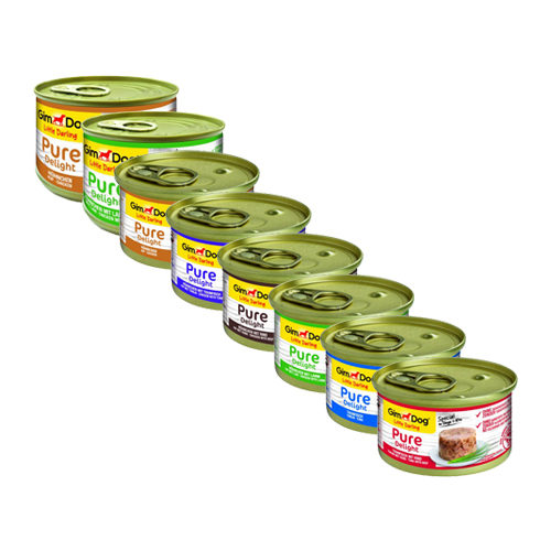 GimDog Pure Delight Hundefutter - Dosen - Huhn & Lamm - 12 x 85 g GimDog Pure Delight Hundefutter - Dosen - Huhn & Lamm - 12 x 85 g von Gimdog