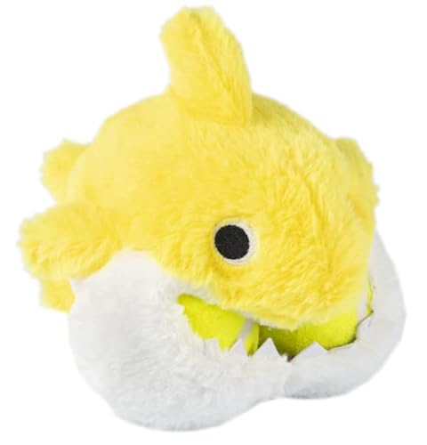 GimDog Sharks Glutton Hundespiele weich Plüsch mit Squeaker und 2 Kugeln gelb Farbe GimDog Sharks Glutton Hundespiele weich Plüsch mit Squeaker und 2 Kugeln gelb Farbe von Gimdog