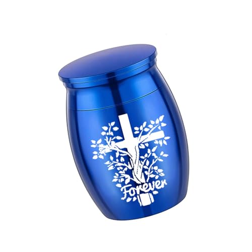 Gedenkschatulle Asche Behälter Urne Cremation Sympathie Geschenk Für Asche/Haare Elegante Urnenschatulle Für Frauen Männer Dekorative Haustier Asche Aufbewahrung von Gissroys