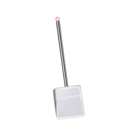 Gissroys Katzen Müllschöpfe Mit Schaufelgriff Metallschaufeln Hohl Poop Sifter Ergonomic Edelstahlgriff Edelstahlkatzen Katze Schaufel Schaufeln von Gissroys