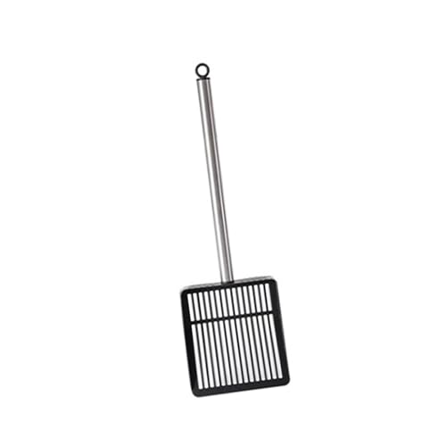Gissroys Katzen Müllschöpfe Mit Schaufelgriff Metallschaufeln Hohl Poop Sifter Ergonomic Edelstahlgriff Edelstahlkatzen Katze Schaufel Schaufeln von Gissroys