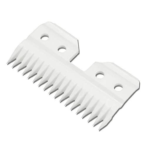 Gissroys Keramik-Ersatzschneider für Haustierpflege, 4,3 cm Länge, 2,4 cm Breite, 18 Zähne, schnelle Fütterung, Keramik von Gissroys