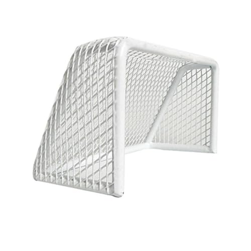 Gissroys Metall-Fußballtor für Aquarien, Aquarien, sinkbare Dekorationen, Mini-Tor, Landschaften, Aquatische Aquarien, Garnelen, Unterschlupf, Fußballtor, Aquarium, Dekoration, Mini-Aquarium-Ornament von Gissroys