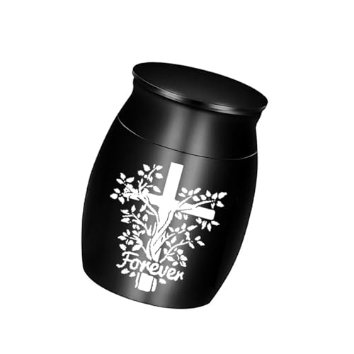 Gissroys Urne für Haustierasche, Urne für Tiere, Mutter, Urne für Asche/Haar, einfaches Glas, Asche/Haar, multifunktionales Gedenkstück von Gissroys