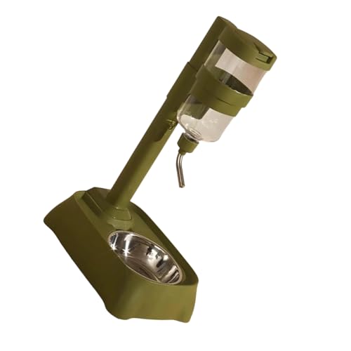 Graue Automatische Haustier Trinkbrunnen Und Feeder Schüssel Mit Höhe Für Hunde Und Katzen Große Kapazität Haustierbehälter Graue Automatische Haustier Trinkbrunnen Und Feeder Schüssel Mit Höhe Für Hunde Und Katzen Große Kapazität Haustierbehälter von Gissroys