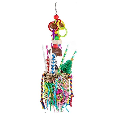 Hängende Kleintier Kauspielzeug Für Vogel Papageien Kauen Spielzeug Stroh Geschreddert Papier Zum Kauen Zähne Schleifen Papageien Spielzeug Hängende Kleintier Kauspielzeug Für Vogel Papageien Kauen Spielzeug Stroh Geschreddert Papier Zum Kauen Zähne Schleifen Papageien Spielzeug von Gissroys